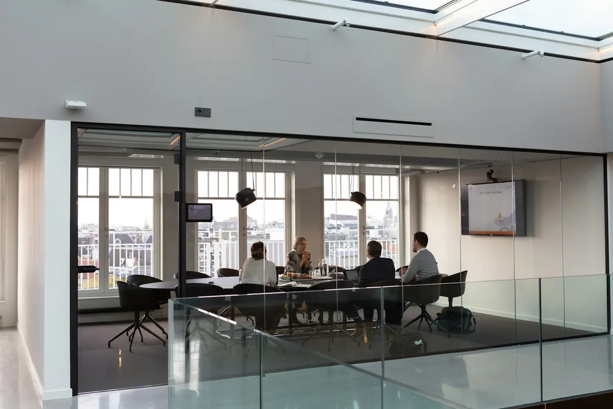 Colleagues in a meeting
